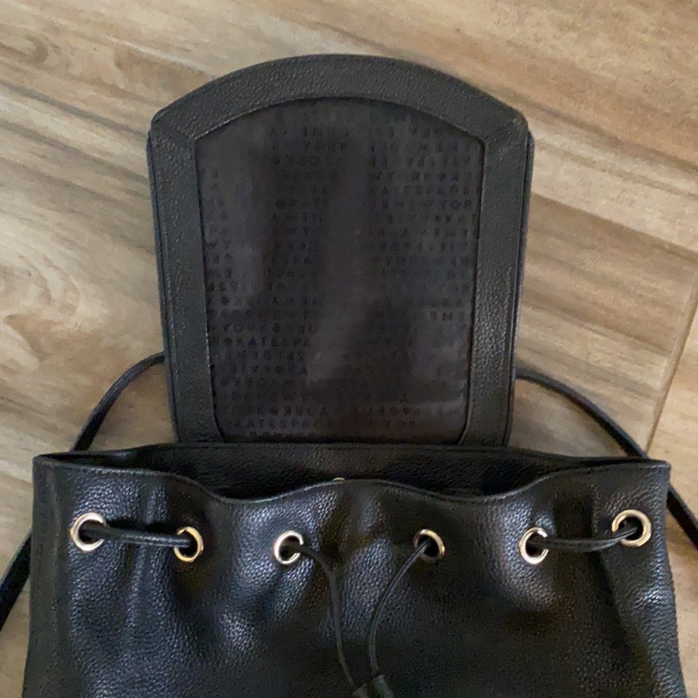Kate Spade black backpack - Picture 2 of 4